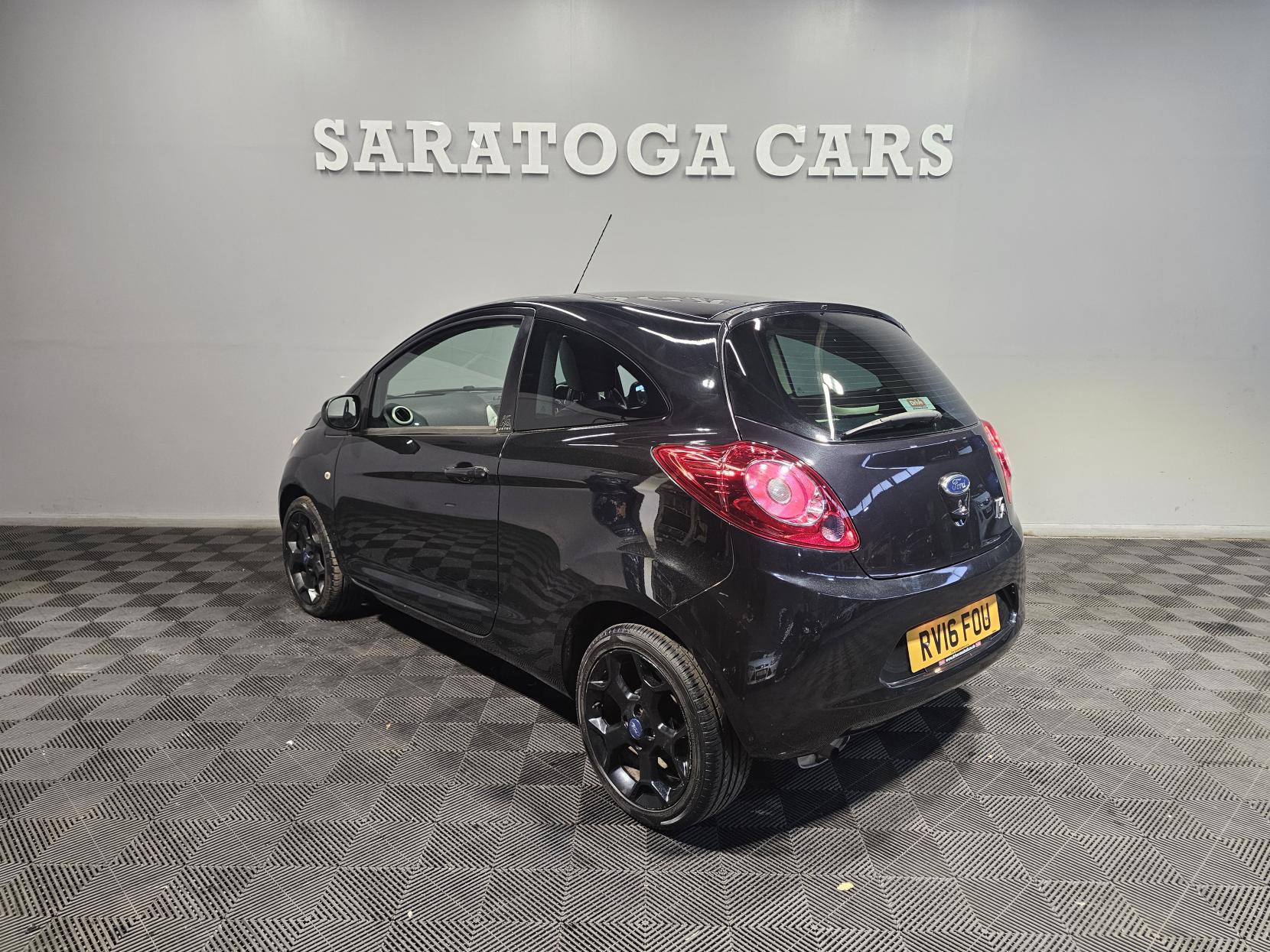 Ford Ka 1.2 Zetec Black Edition Hatchback 3dr Petrol Manual Euro 6 (s/s) (69 ps)