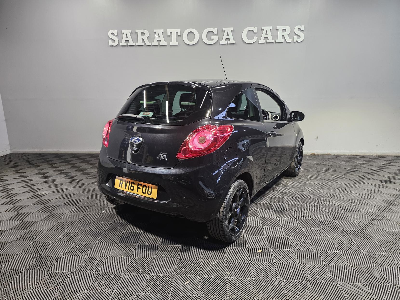 Ford Ka 1.2 Zetec Black Edition Hatchback 3dr Petrol Manual Euro 6 (s/s) (69 ps)