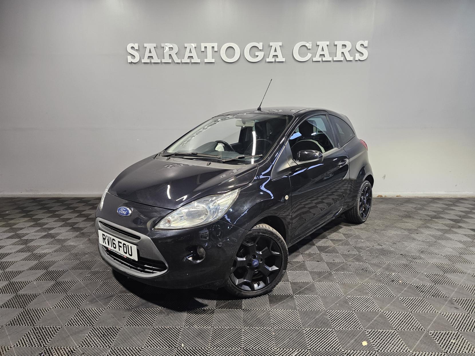 Ford Ka 1.2 Zetec Black Edition Hatchback 3dr Petrol Manual Euro 6 (s/s) (69 ps)