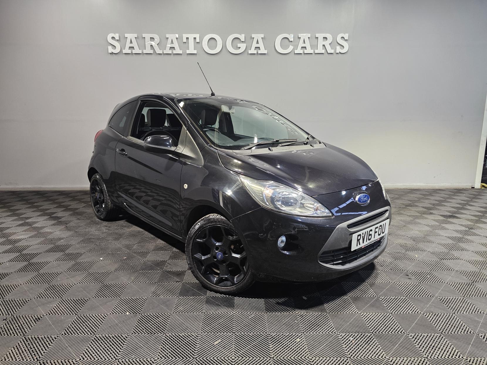 Ford Ka 1.2 Zetec Black Edition Hatchback 3dr Petrol Manual Euro 6 (s/s) (69 ps)