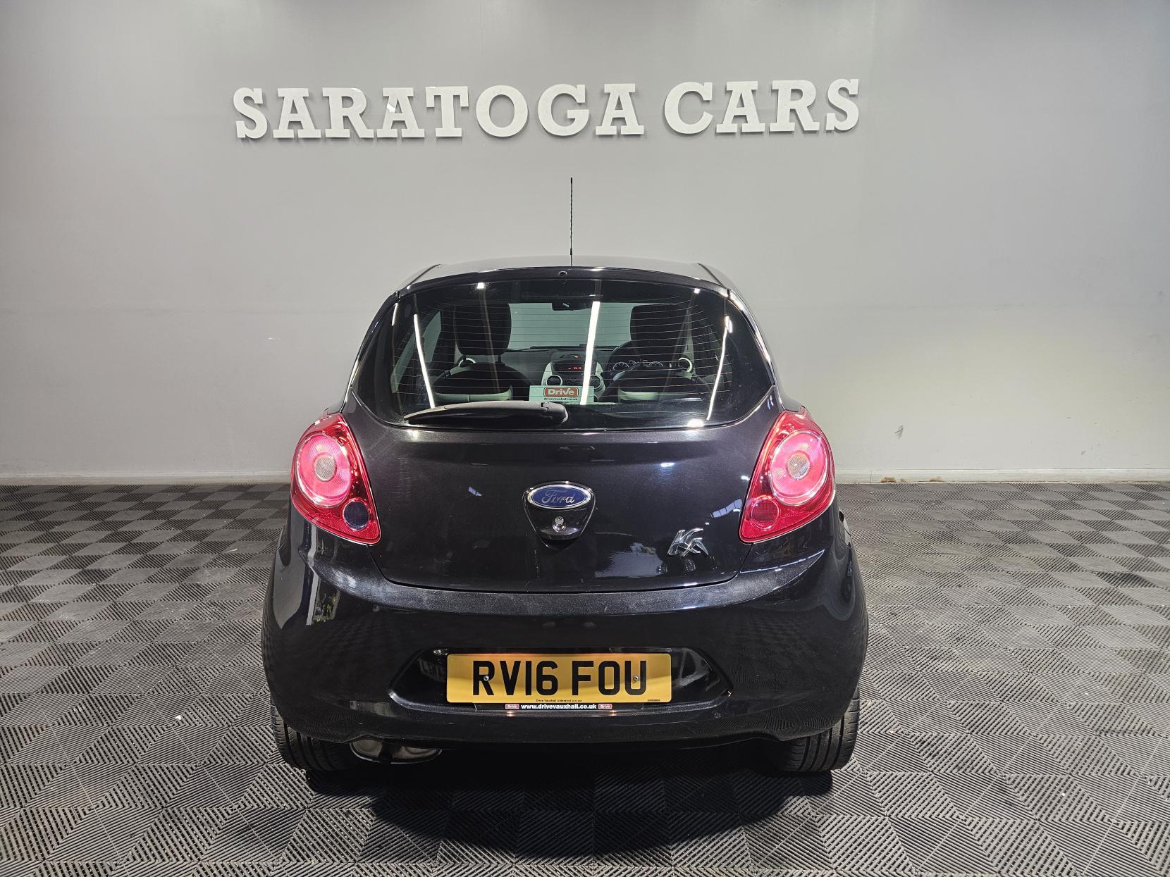 Ford Ka 1.2 Zetec Black Edition Hatchback 3dr Petrol Manual Euro 6 (s/s) (69 ps)