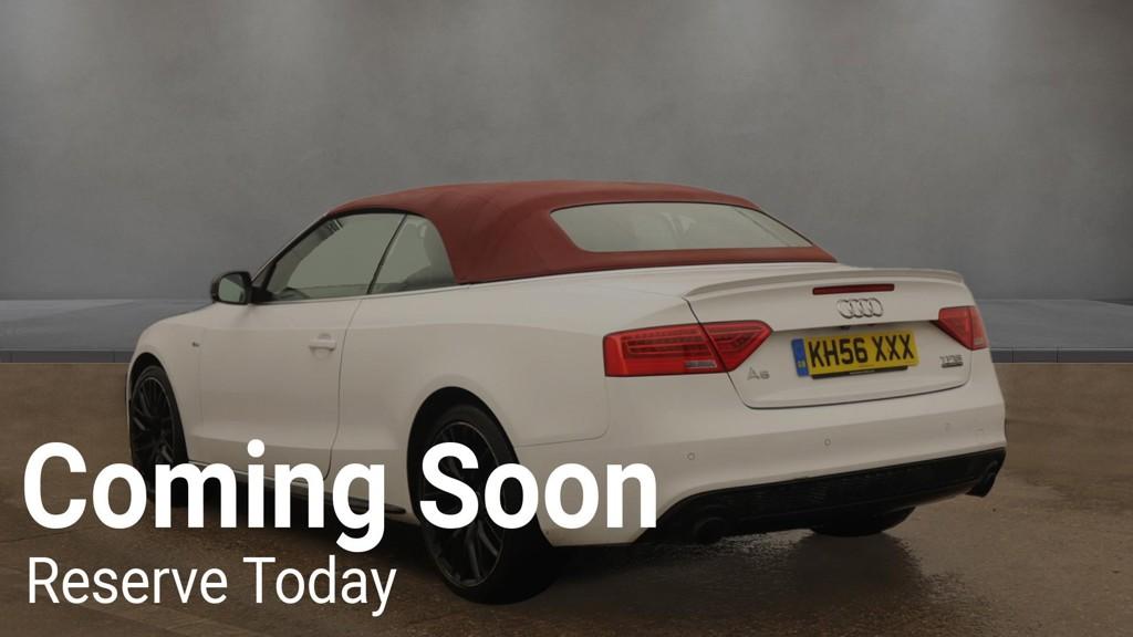 Audi A5 Cabriolet 2.0 TFSI S line Special Edition Plus Convertible 2dr Petrol S Tronic quattro Euro 6 (s/s) (225 ps)