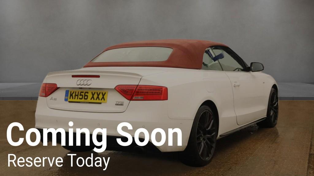 Audi A5 Cabriolet 2.0 TFSI S line Special Edition Plus Convertible 2dr Petrol S Tronic quattro Euro 6 (s/s) (225 ps)