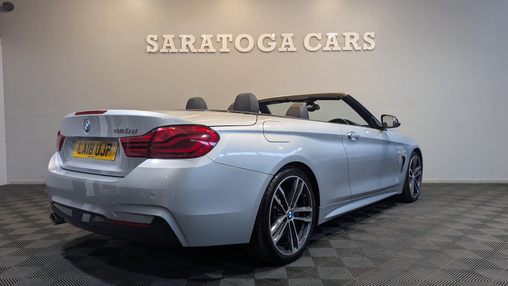 BMW 4 Series 2.0 420d M Sport Convertible 2dr Diesel Auto Euro 6 (s/s) (190 ps)