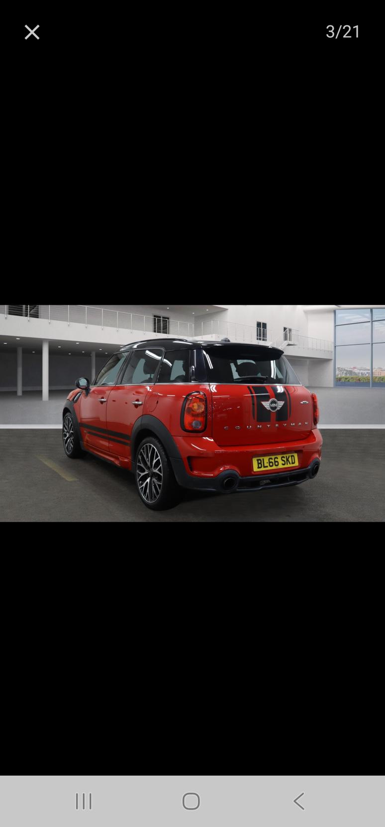 MINI Countryman 1.6 John Cooper Works SUV 5dr Petrol Manual ALL4 Euro 5 (s/s) (218 ps)