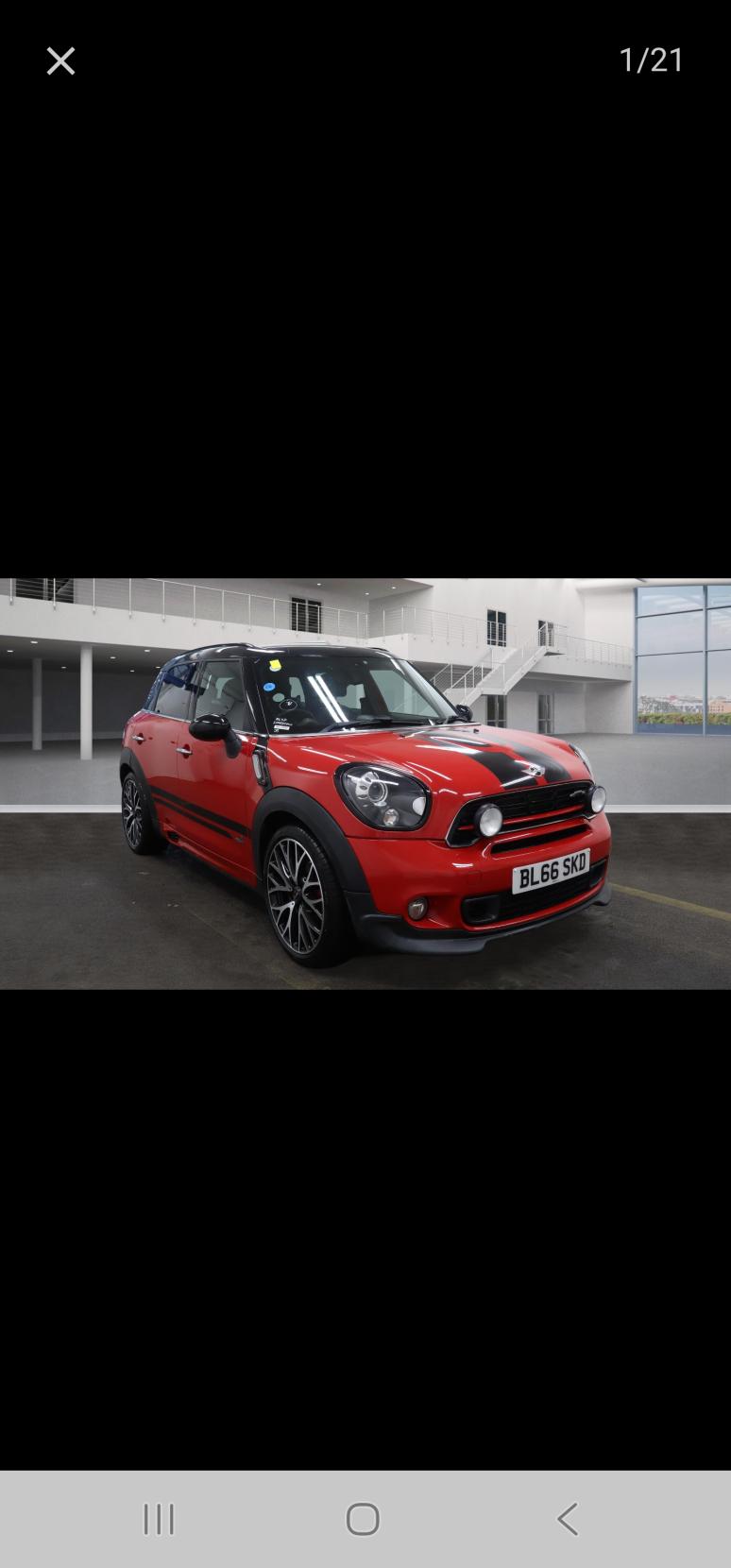 MINI Countryman 1.6 John Cooper Works SUV 5dr Petrol Manual ALL4 Euro 5 (s/s) (218 ps)