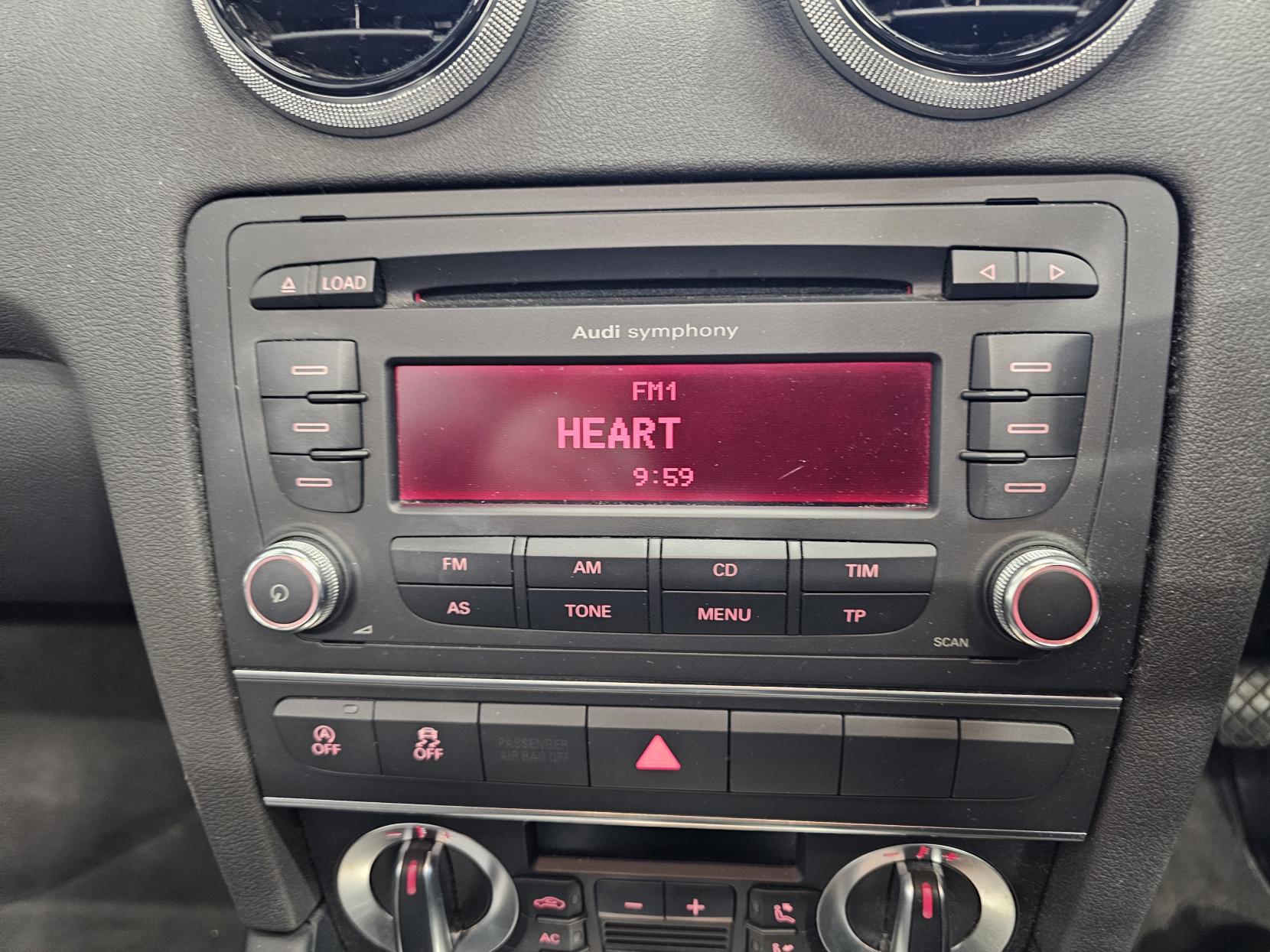 Audi A3 Cabriolet 1.2 TFSI Sport Convertible 2dr Petrol Manual Euro 5 (s/s) (105 ps)