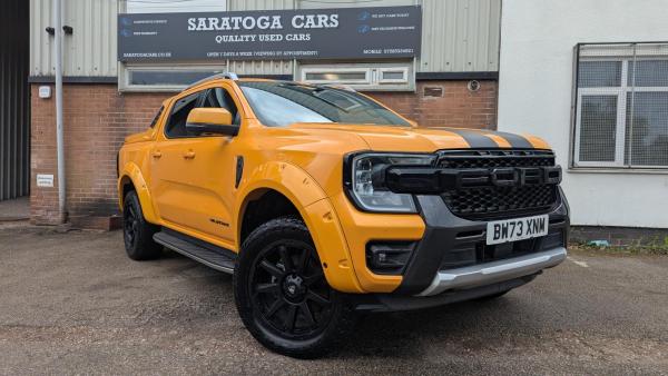 Ford Ranger 3.0 TD V6 EcoBlue Wildtrak Pickup Double Cab 4dr Diesel Auto 4WD Euro 6 (s/s) (240 ps)